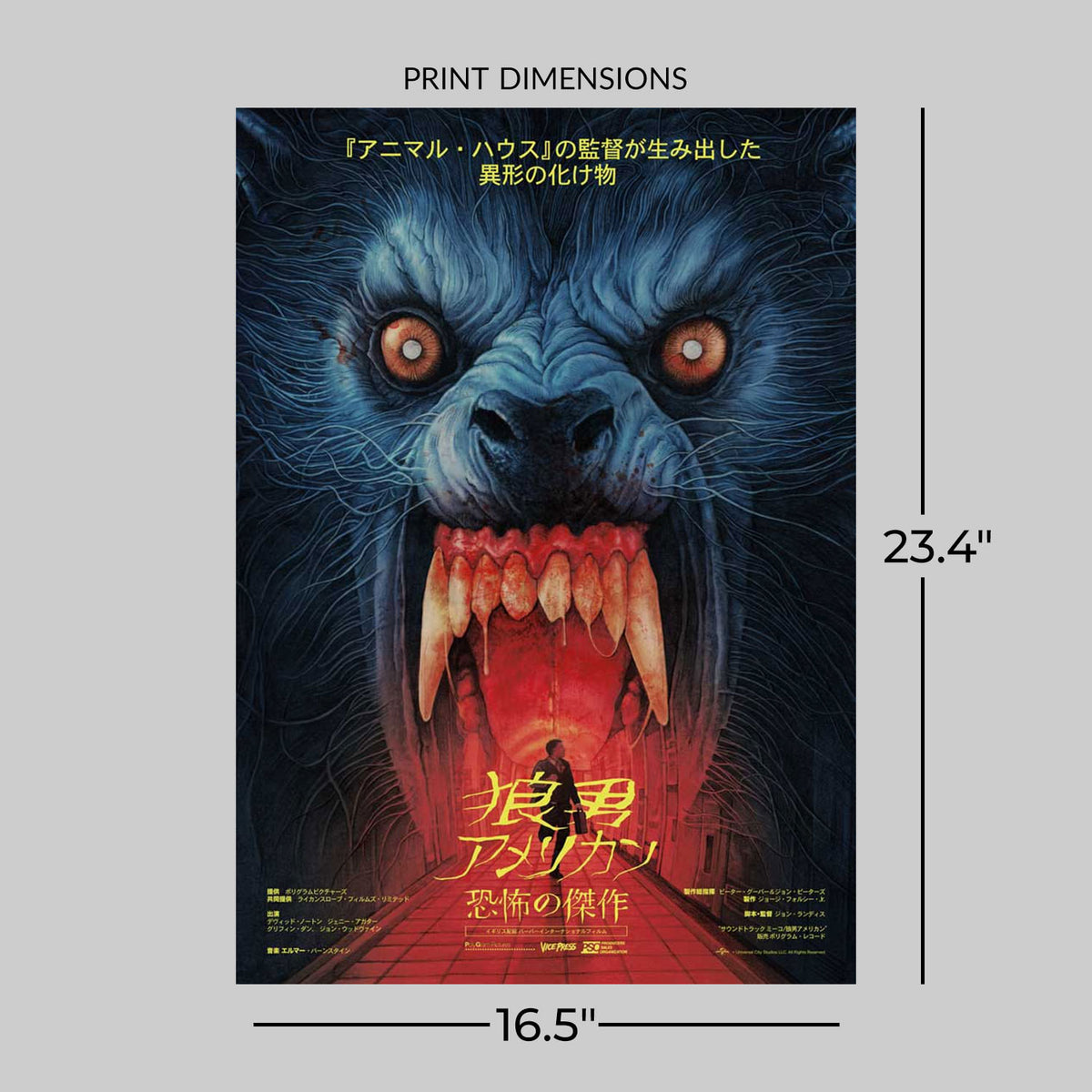 An American Werewolf in London by Gabz (Movie Poster)