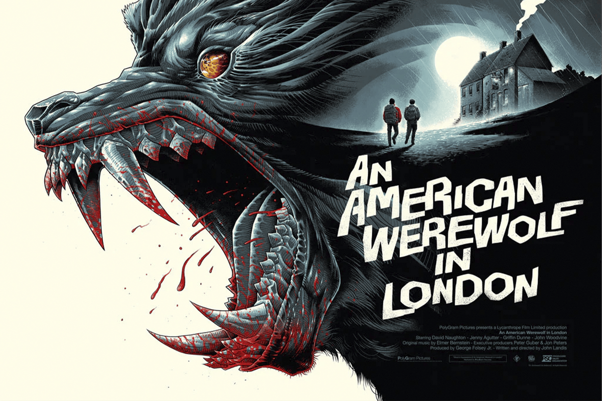 An American Werewolf in London by Luke Preece (Movie Poster)