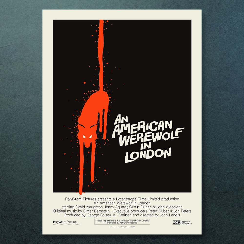An American Werewolf in London Original Key-Art (Movie Poster)
