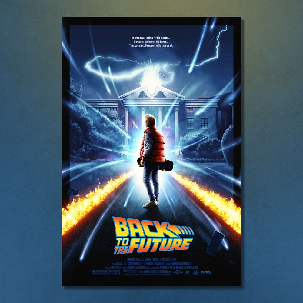 Back to the Future Marty McFly (Movie Poster)