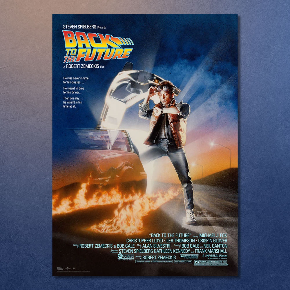 Back to the Future (Movie Poster)