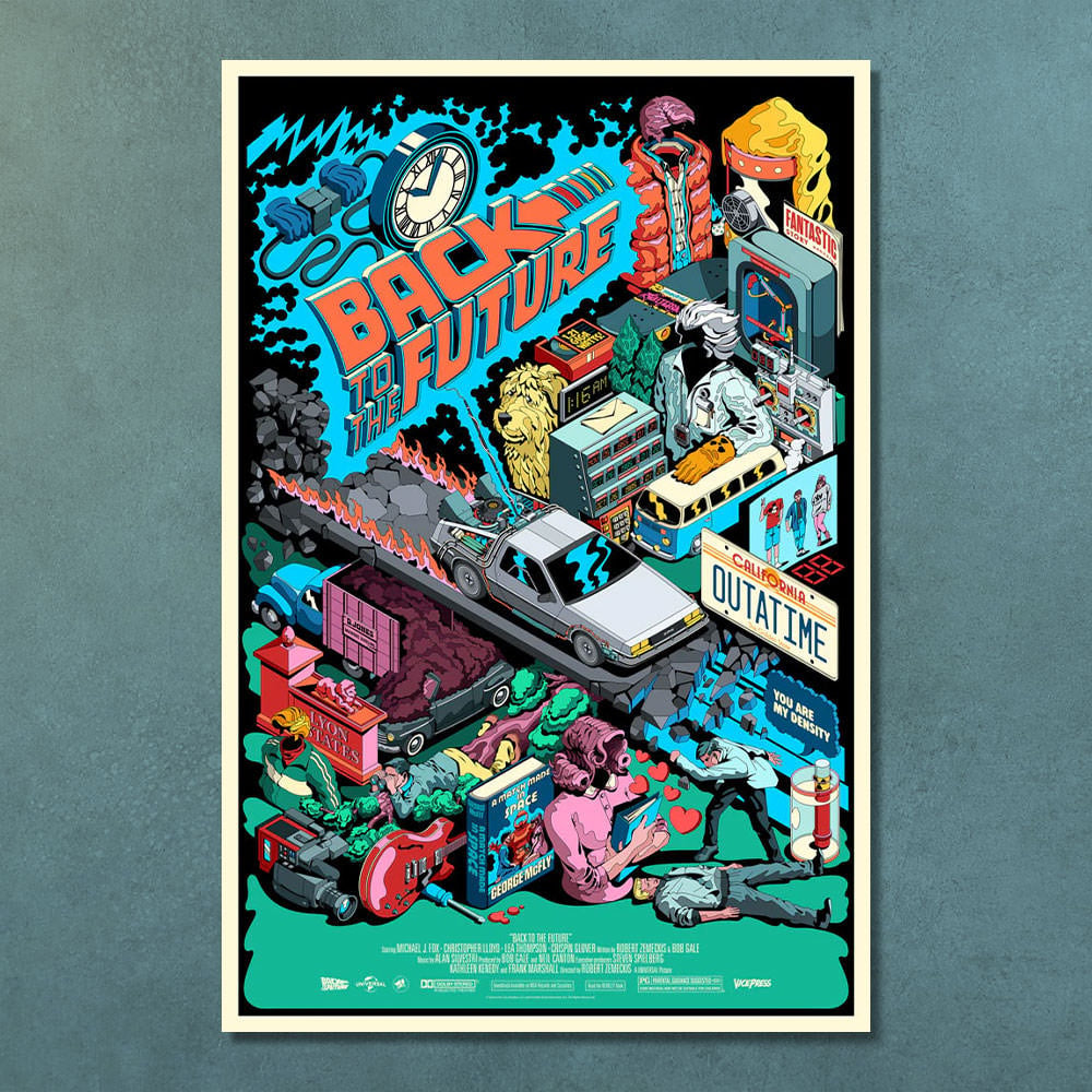 Back to the Future (Movie Poster)