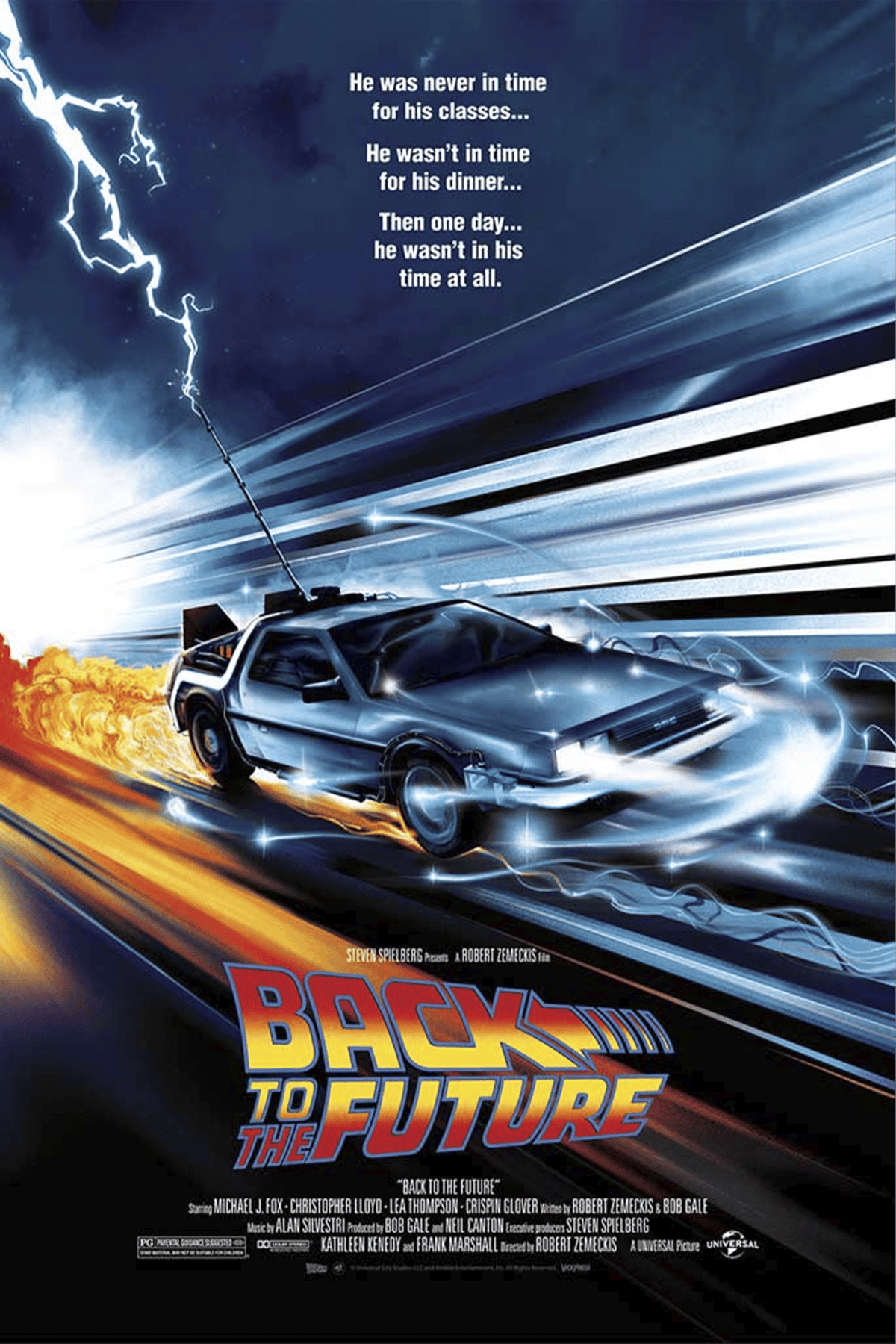 Back to the Future Marty McFly (Movie Poster)