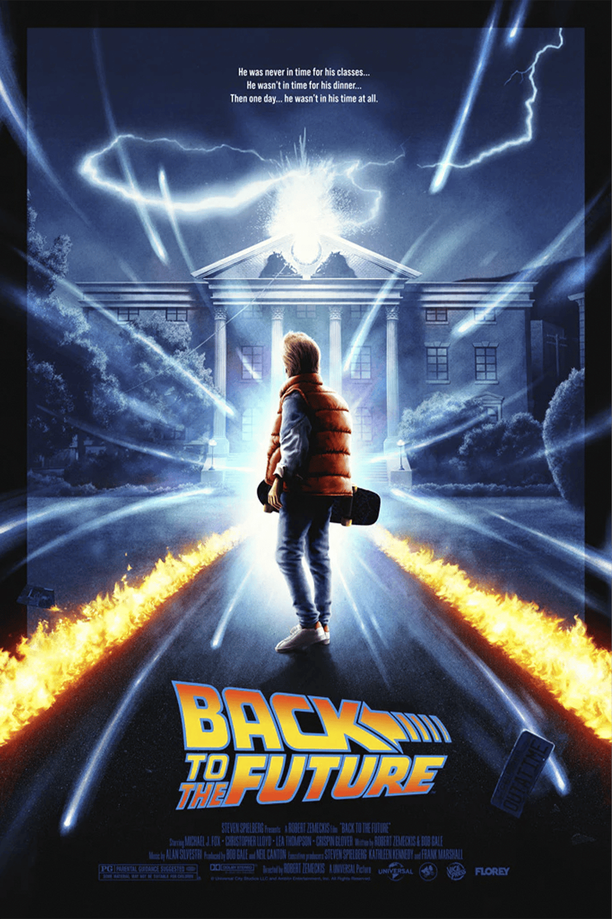 Back to the Future Marty McFly (Movie Poster)