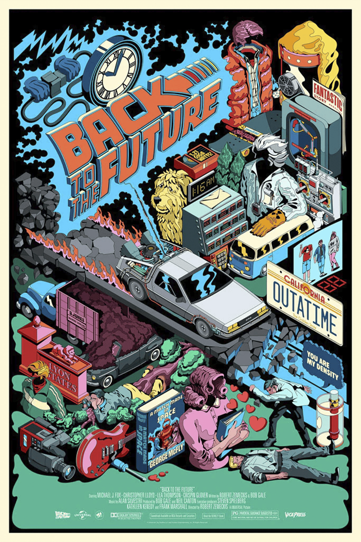Back to the Future (Movie Poster)