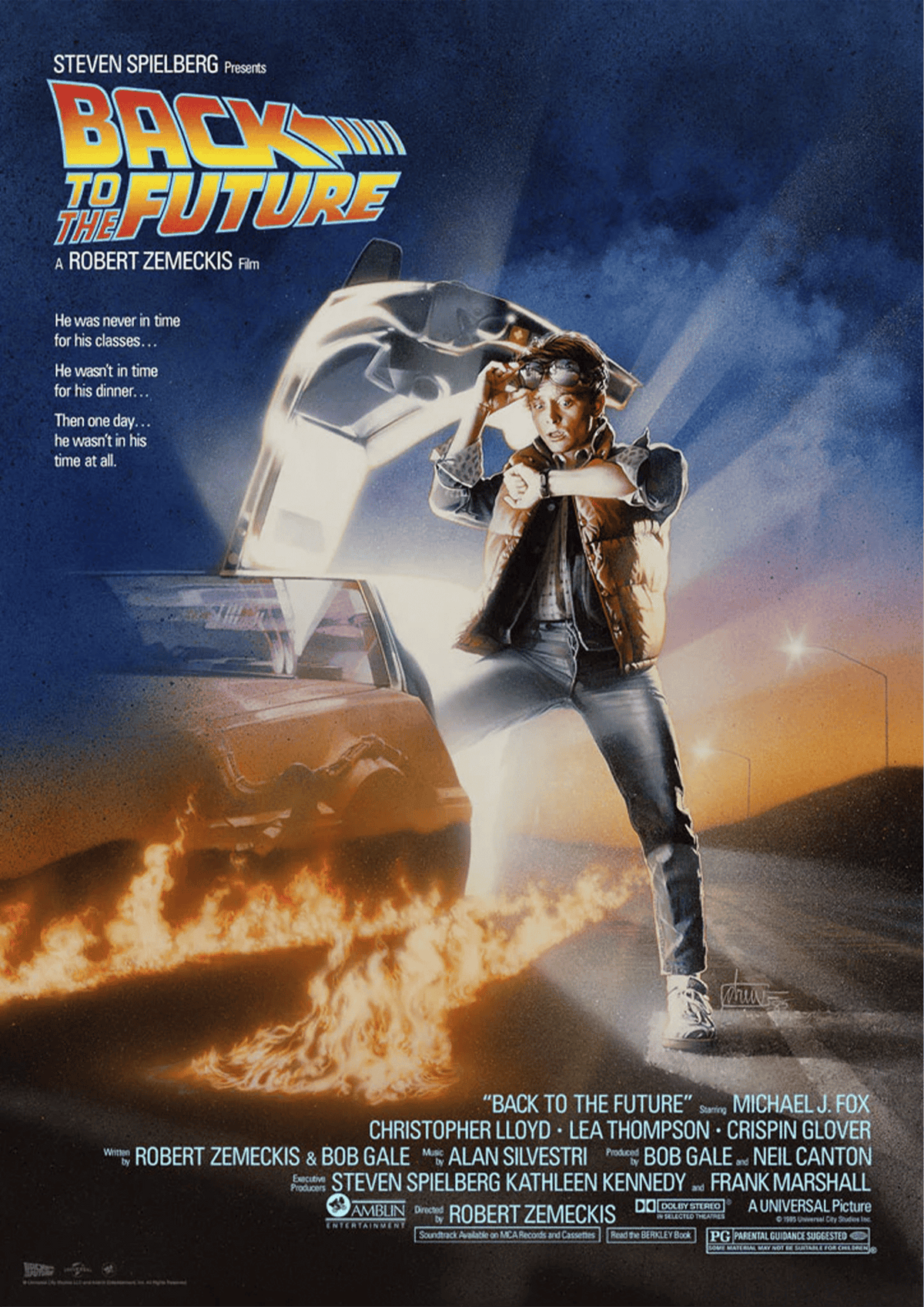 Back to the Future (Movie Poster)