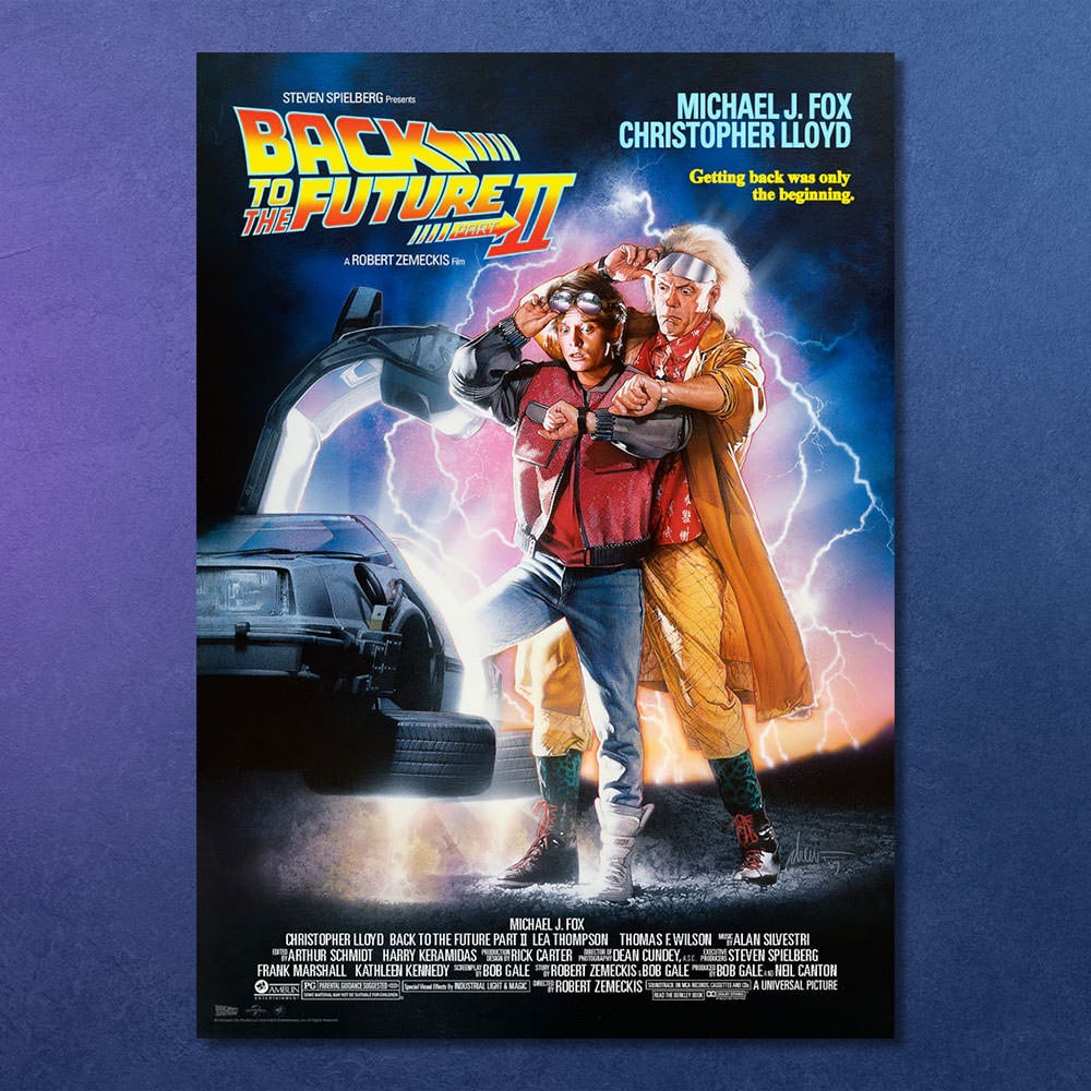Back to the Future (Movie Poster)
