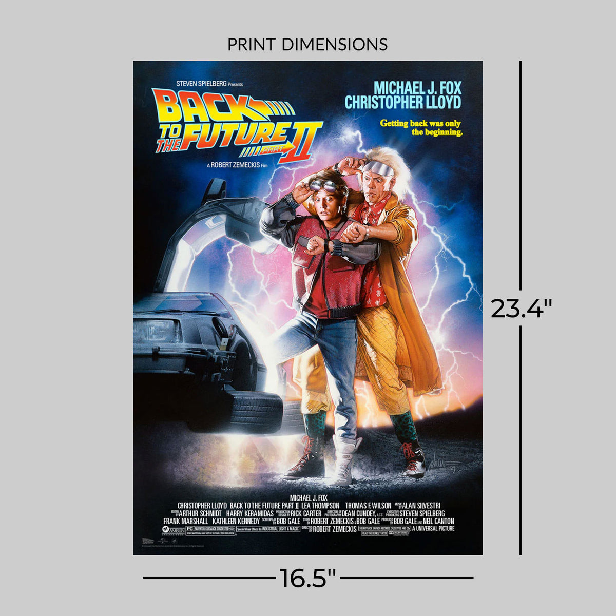 Back to the Future (Movie Poster)