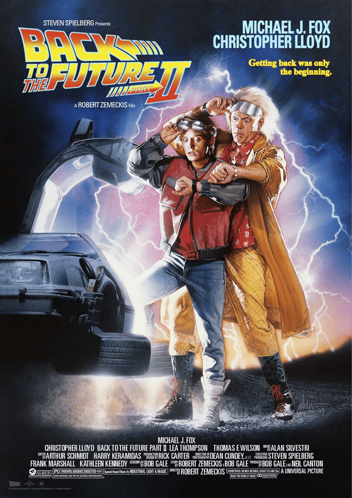 Back to the Future (Movie Poster)