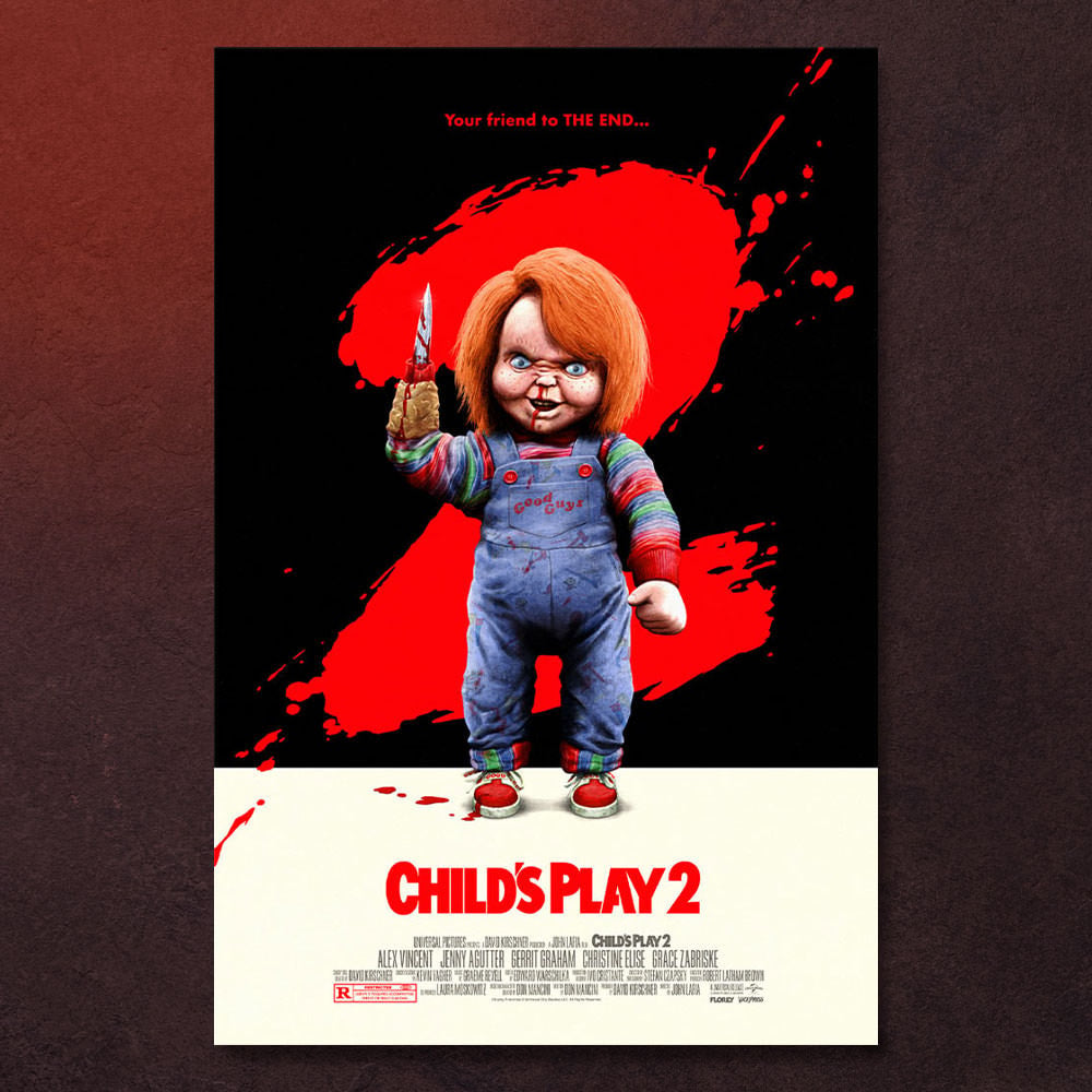 Child's Play 2 Chucky (Movie Poster)