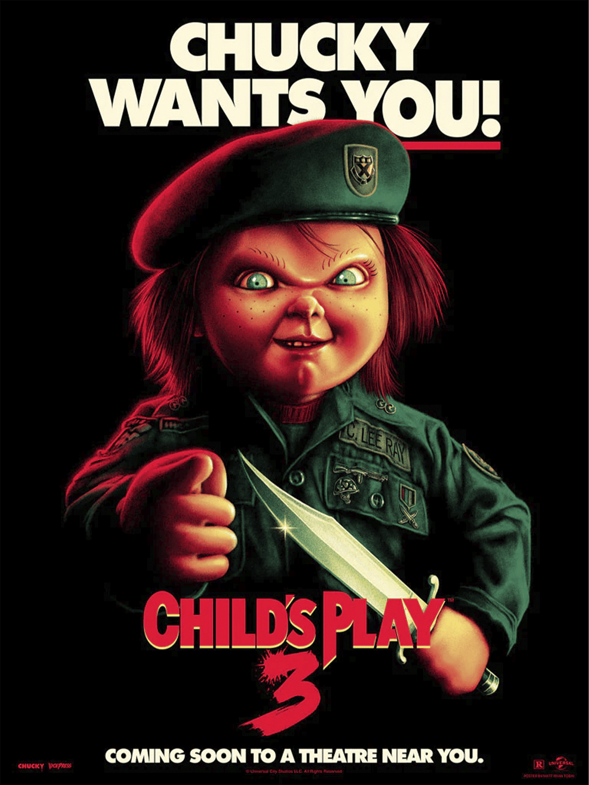 Child's Play 3 - Chucky Wants You! (Movie Poster)