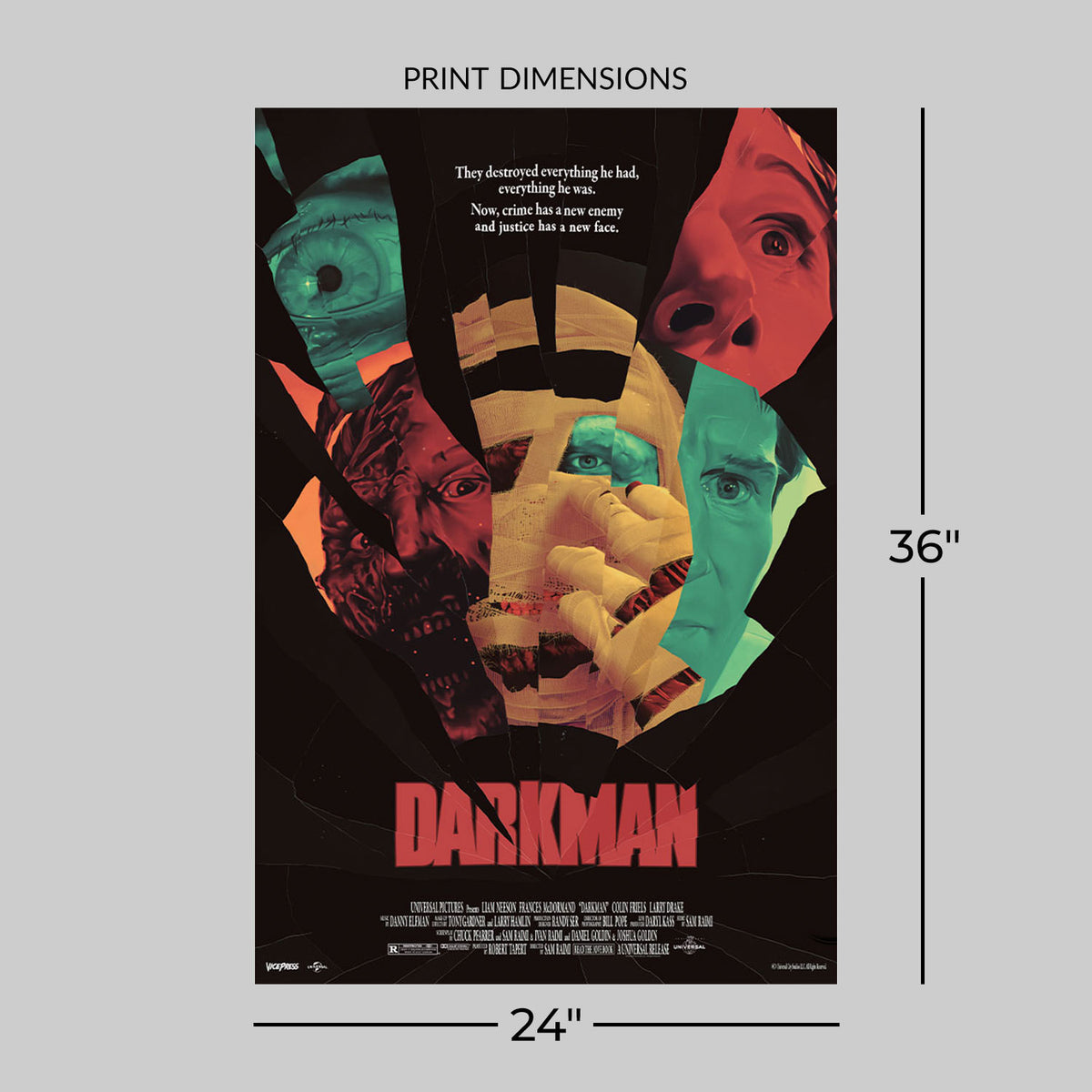 Darkman (Movie Poster)