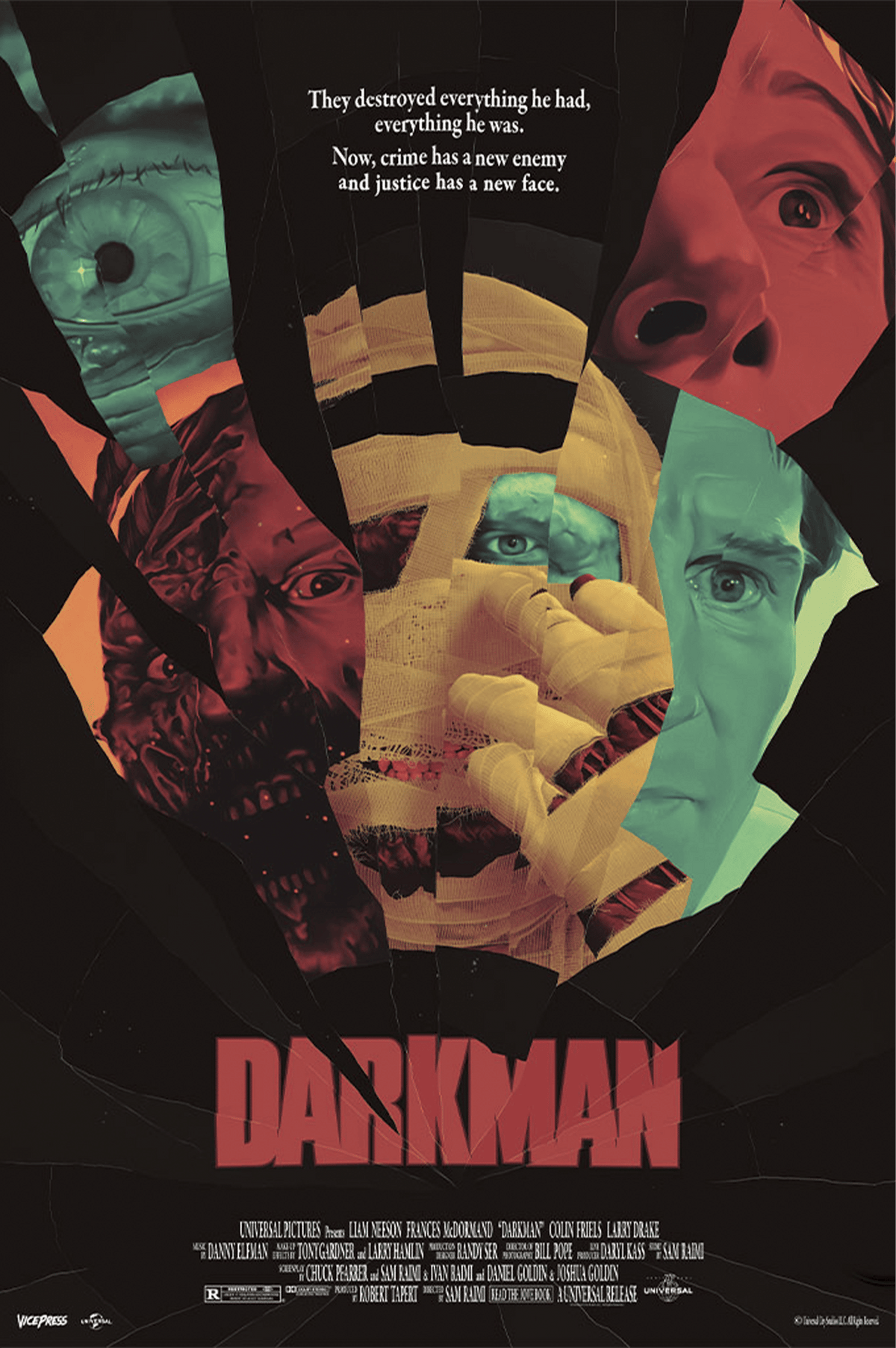 Darkman (Movie Poster)