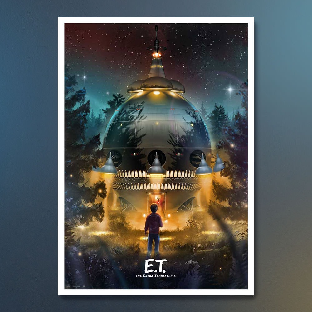 ET. The Extra-Terrestrial E.T. The Extra-Terrestrial (Movie Poster)