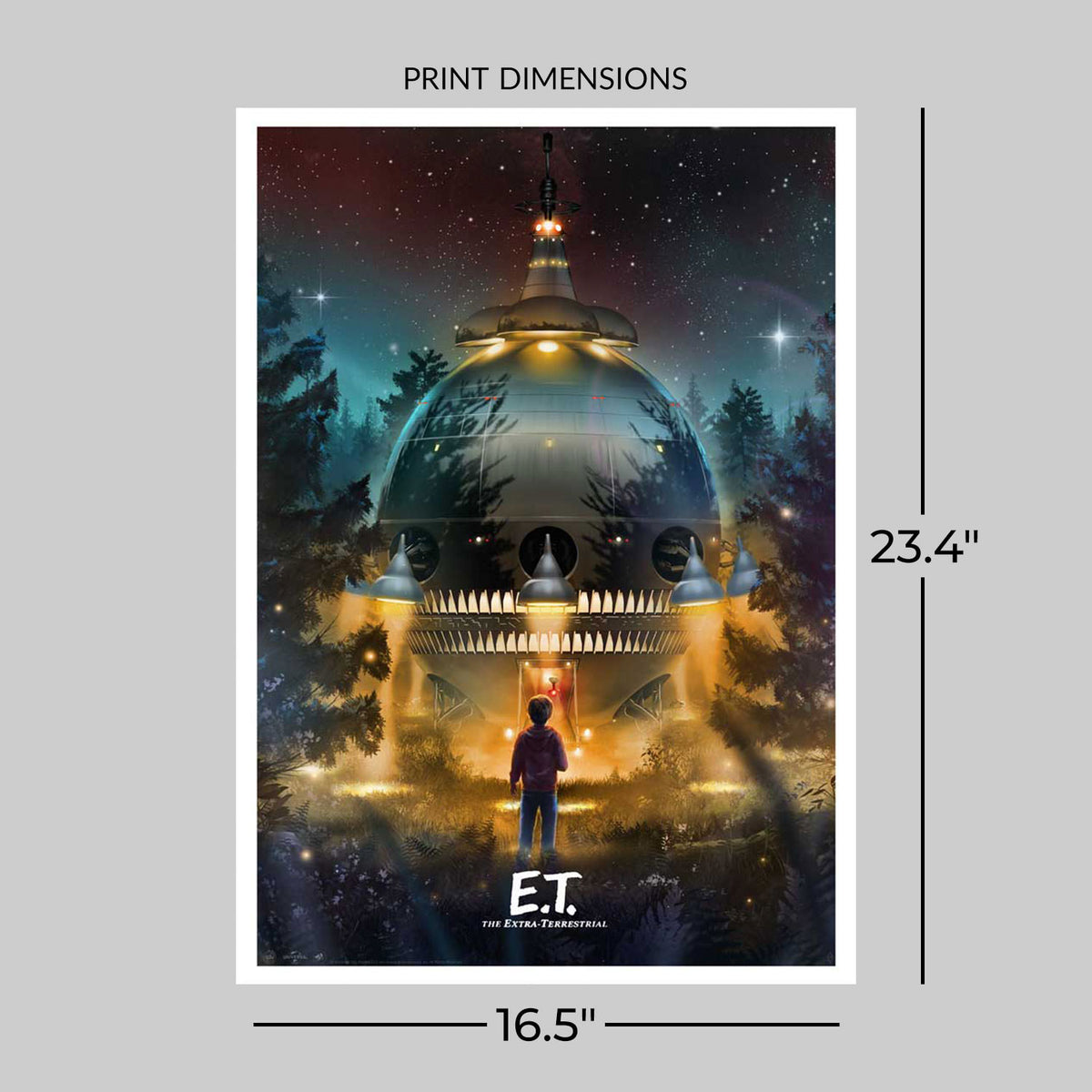 ET. The Extra-Terrestrial E.T. The Extra-Terrestrial (Movie Poster)