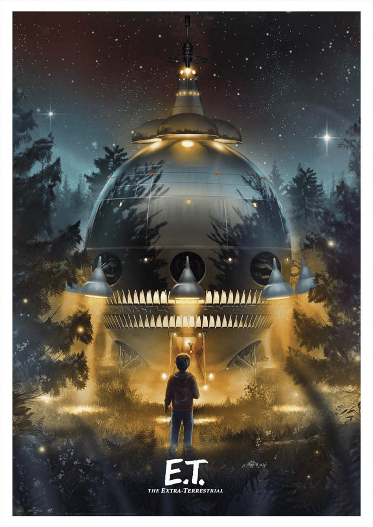 ET. The Extra-Terrestrial E.T. The Extra-Terrestrial (Movie Poster)
