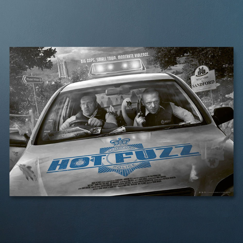Hot Fuzz (Movie Poster)
