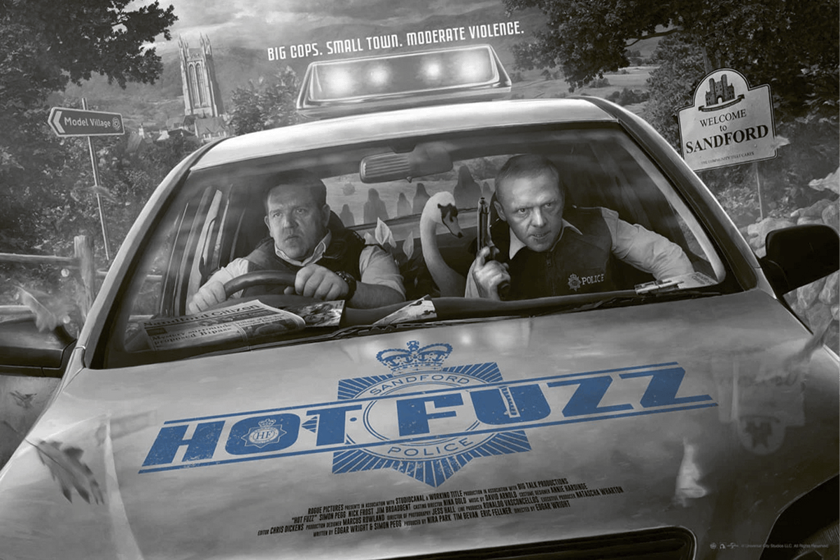 Hot Fuzz (Movie Poster)