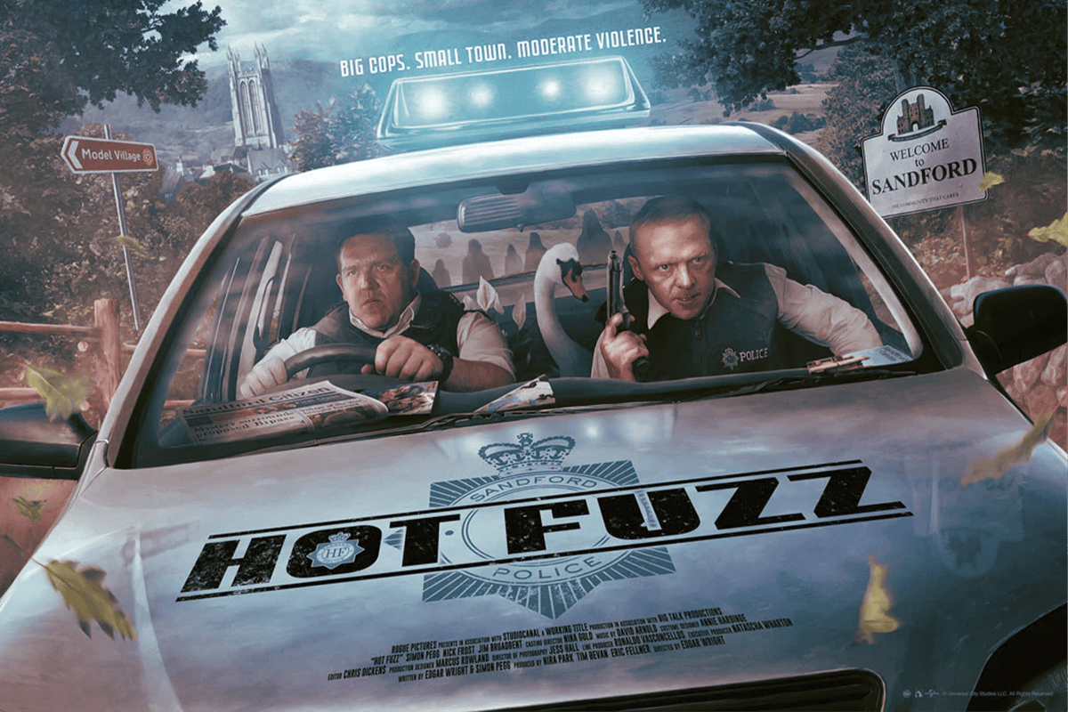 Hot Fuzz (Movie Poster)