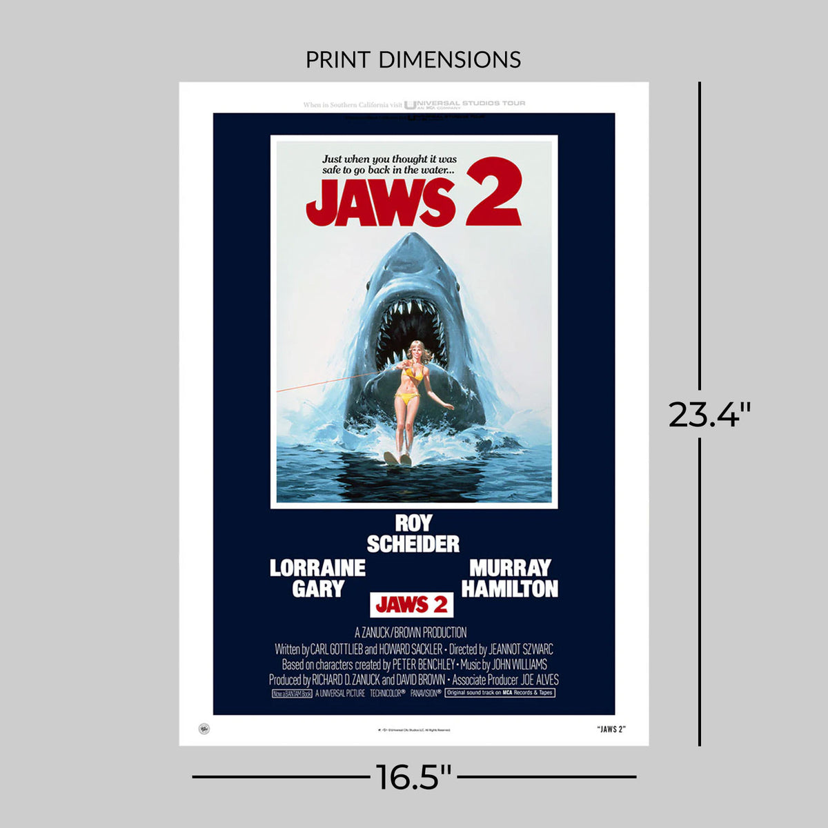 Jaws 2 (Movie Poster)