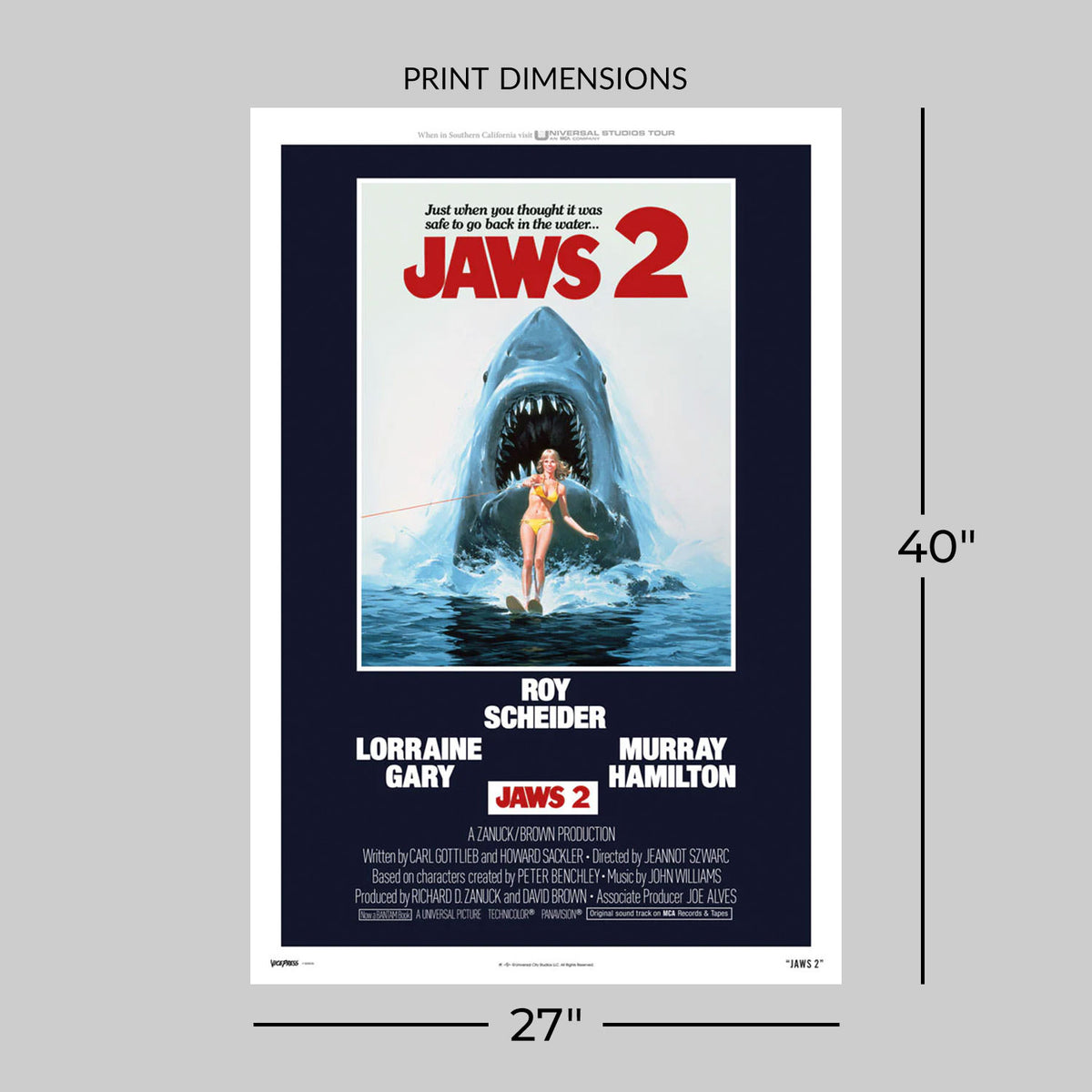 Jaws 2 (Movie Poster)