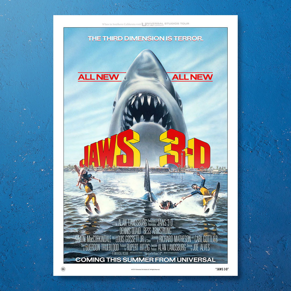 Jaws 3 (Movie Poster)