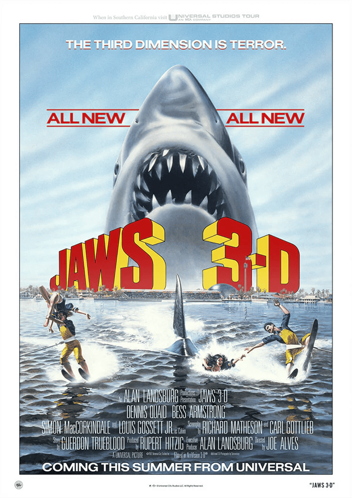 Jaws 3 (Movie Poster)