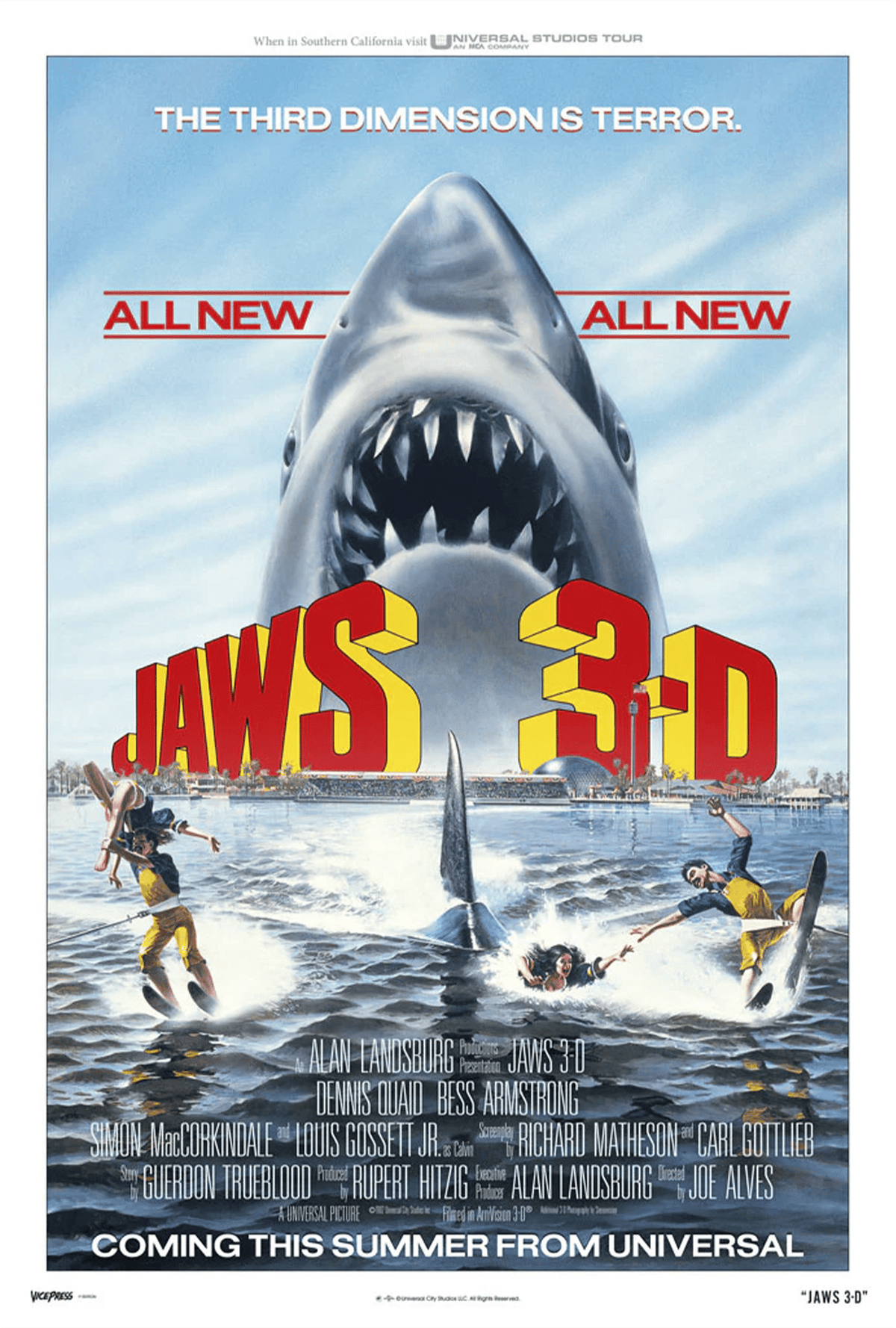 Jaws 3 (Movie Poster)