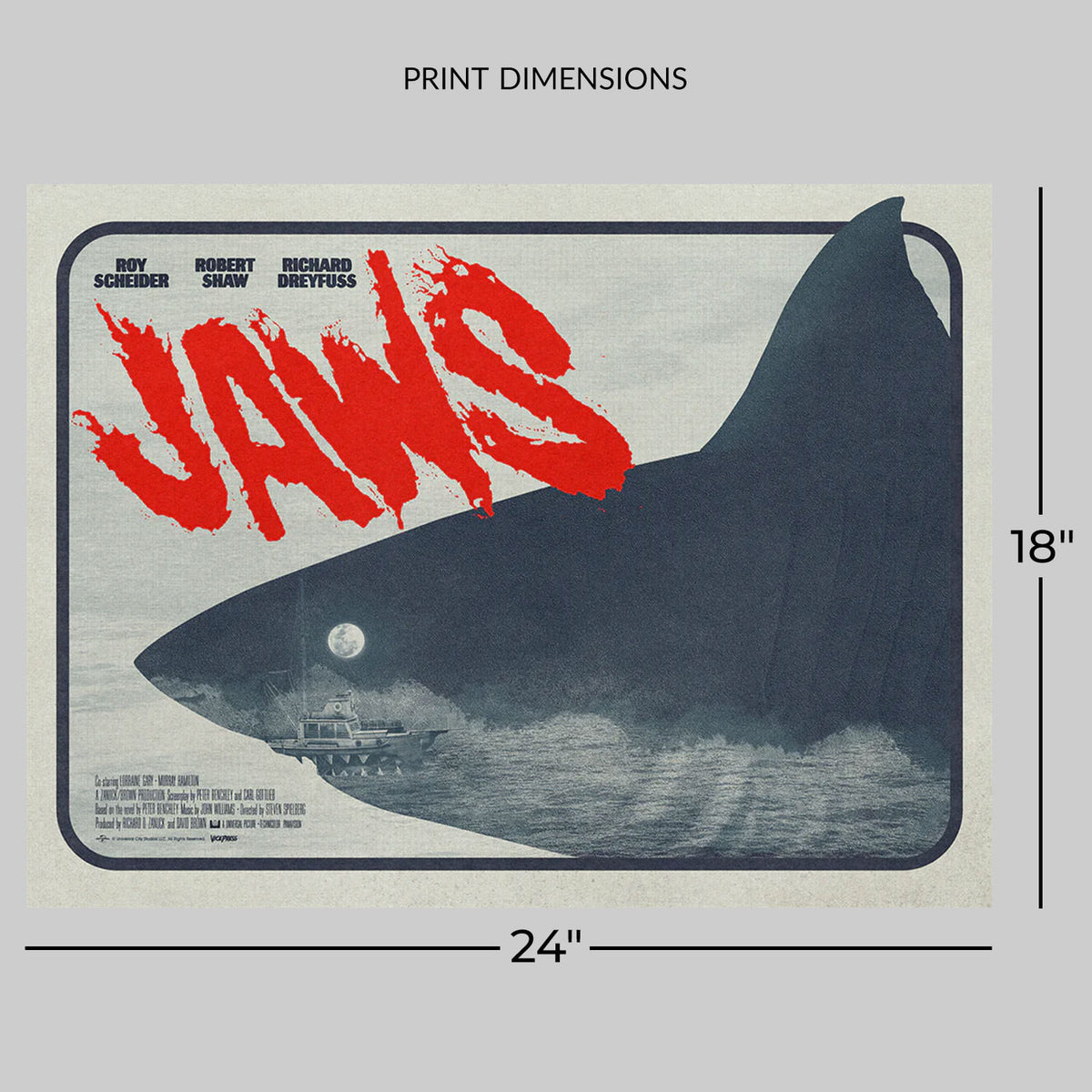 Jaws (Movie Poster)