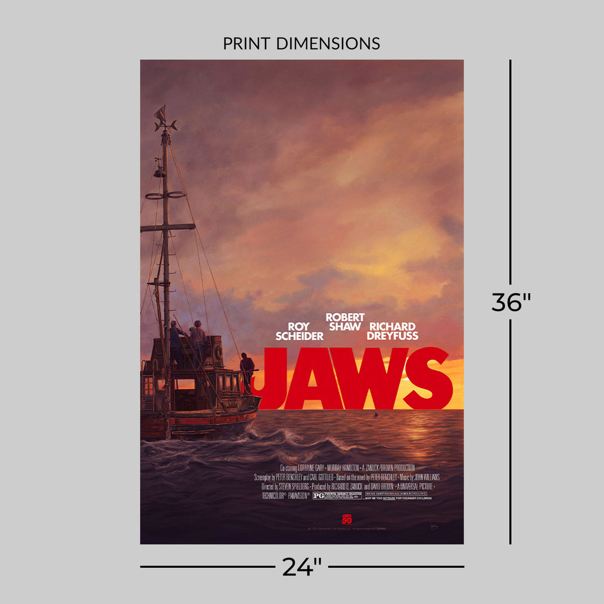 Jaws (Movie Poster)
