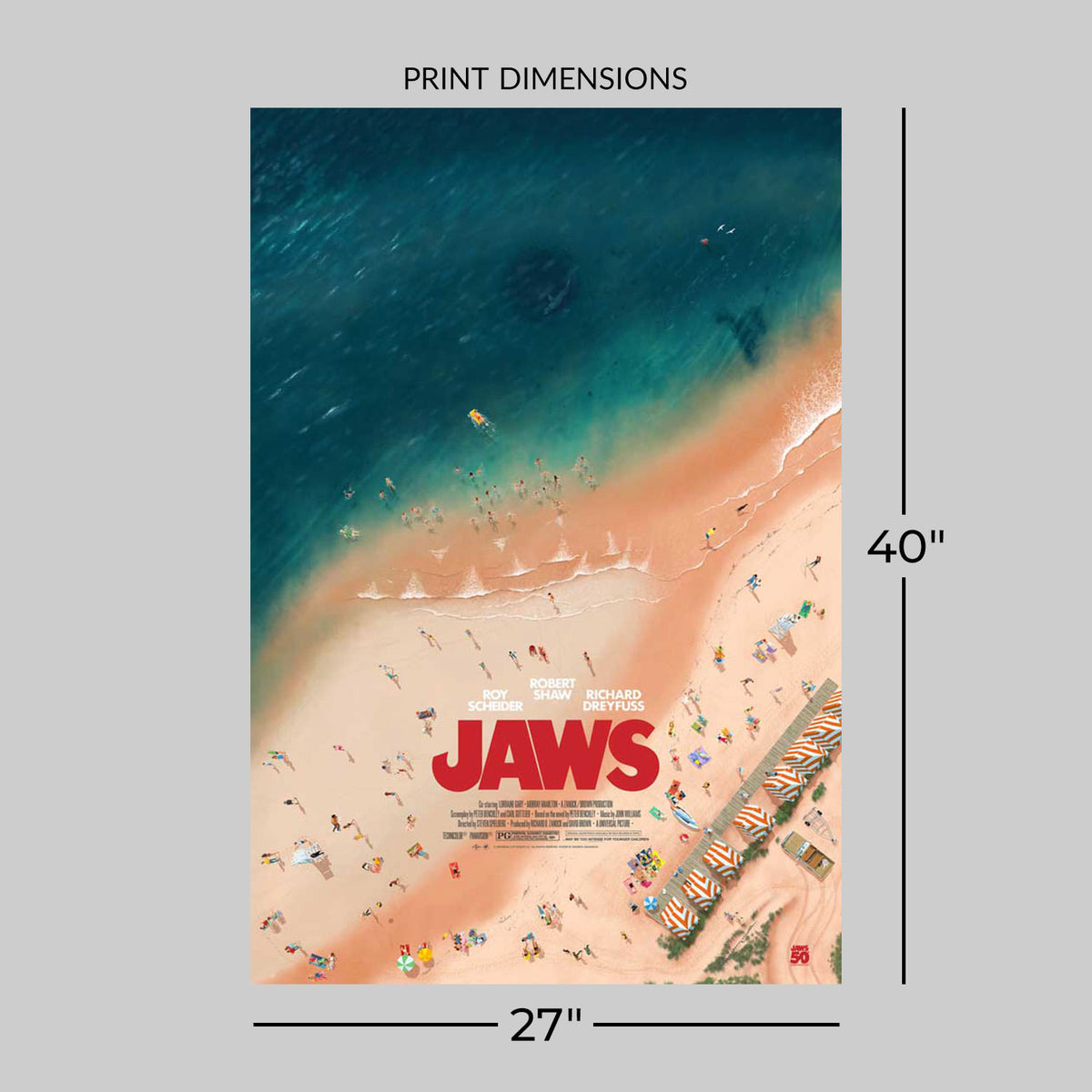 Jaws (Movie Poster)