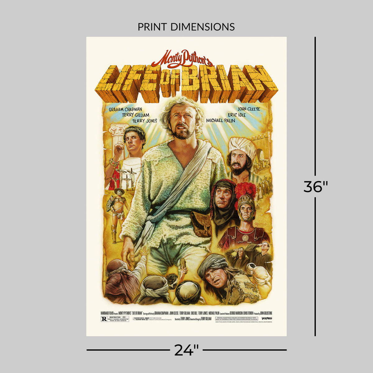 Monty Python's Life of Brian (Movie Poster)