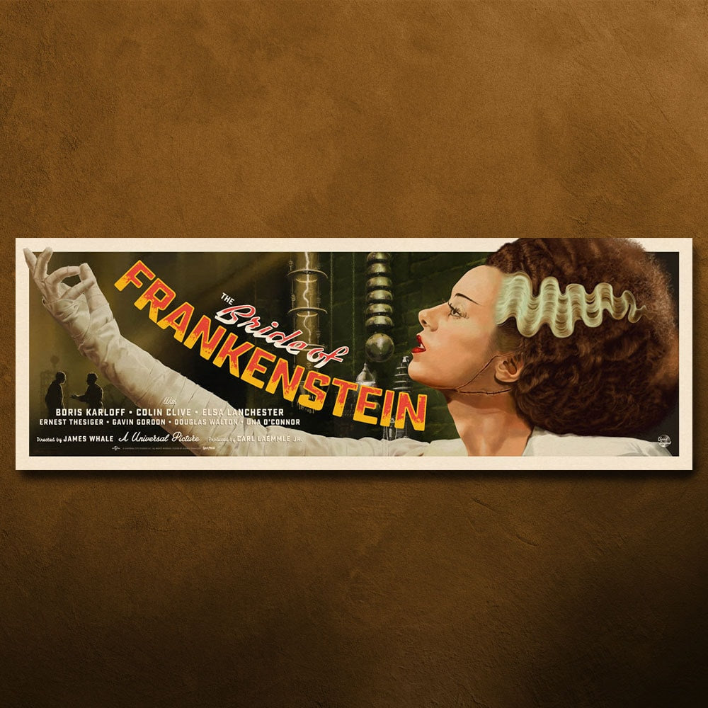 Universal Monsters: The Bride of Frankenstein (Movie Poster)