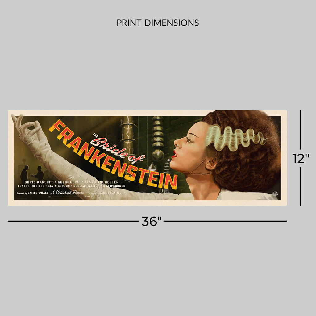Universal Monsters: The Bride of Frankenstein (Movie Poster)
