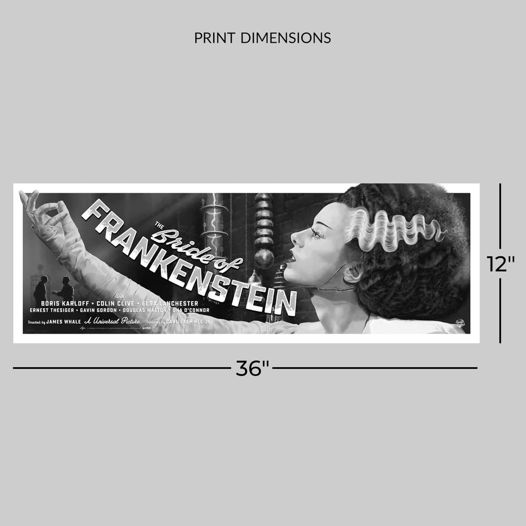 Universal Monsters: The Bride of Frankenstein (Movie Poster)