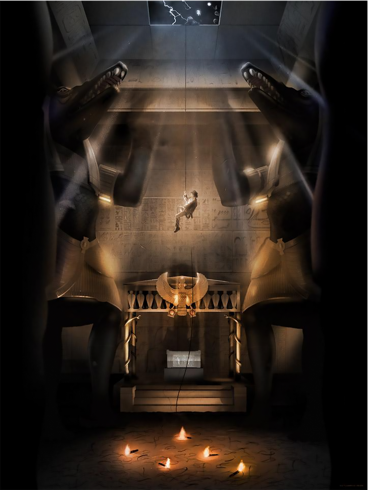 Well of Souls Indiana Jones (Art Print)