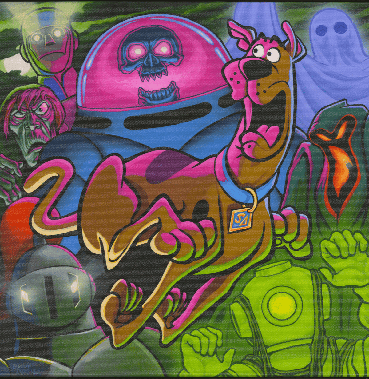 Where Are You? Scooby-Doo (Art Print)