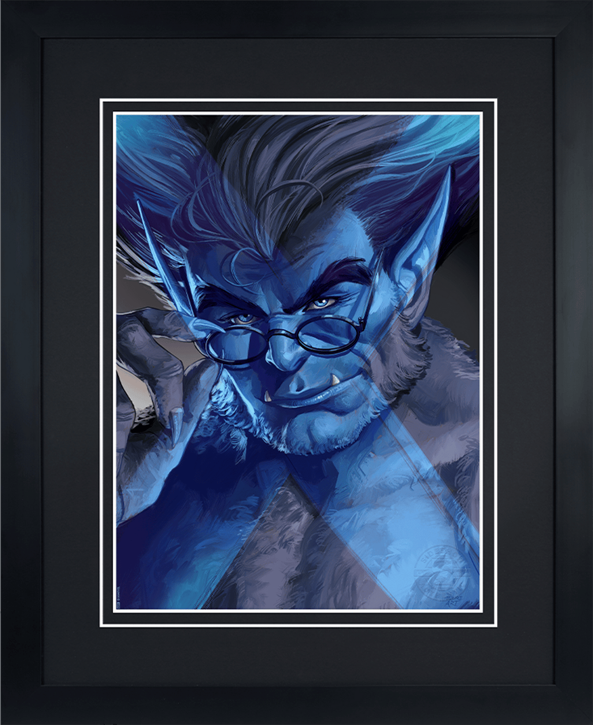 X-Men Portraits: Beast Marvel Beast (X-men) (Art Print)