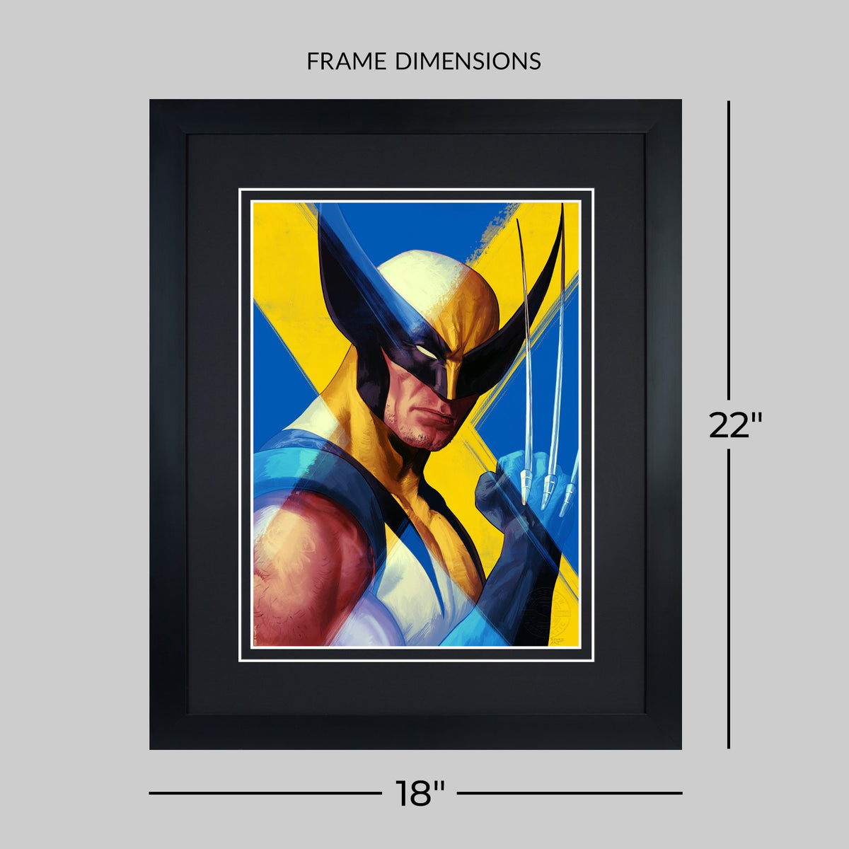X-Men Portraits: Wolverine Marvel (Art Print)